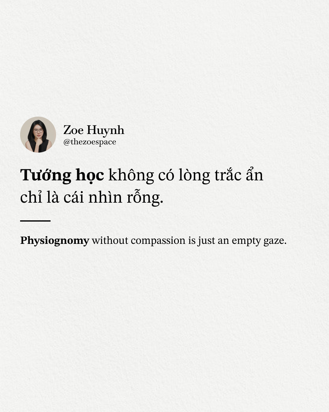 Bạn có đang mang quá khứ của mình trên gương mặt?